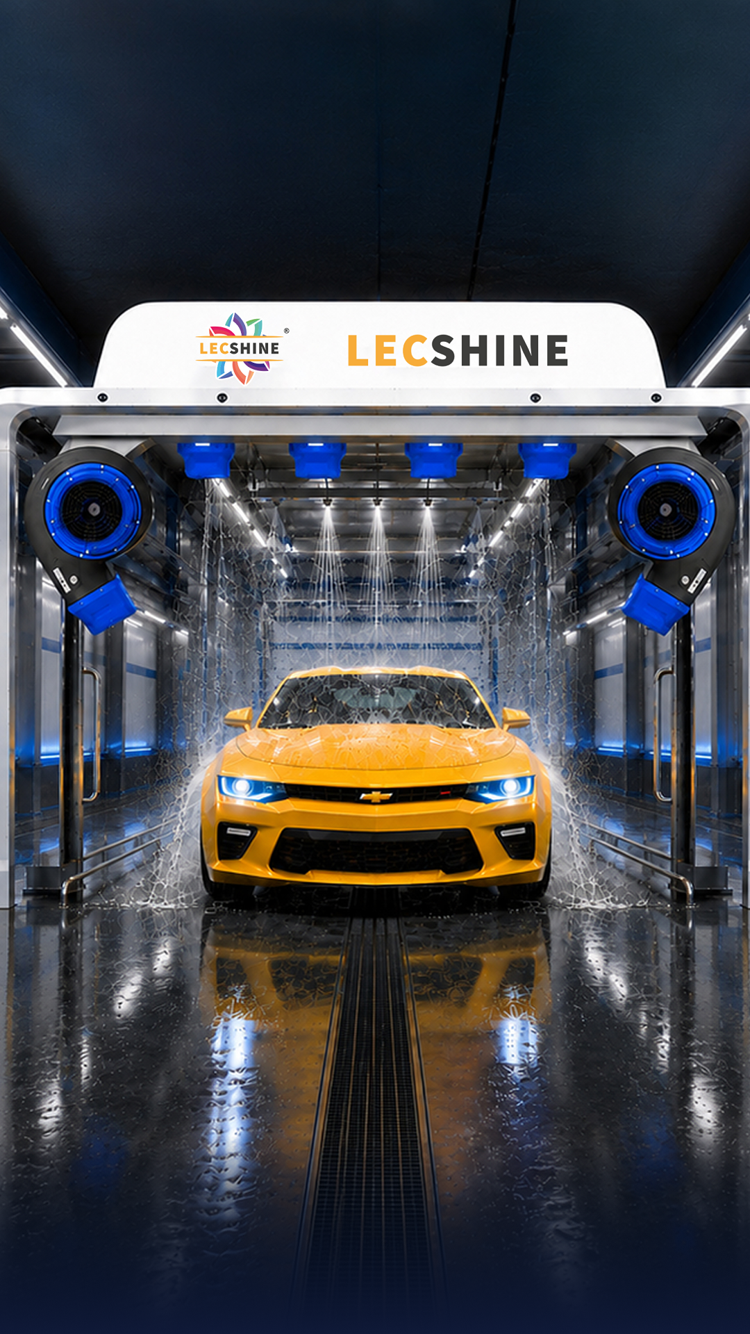 Lecshine automated car wash